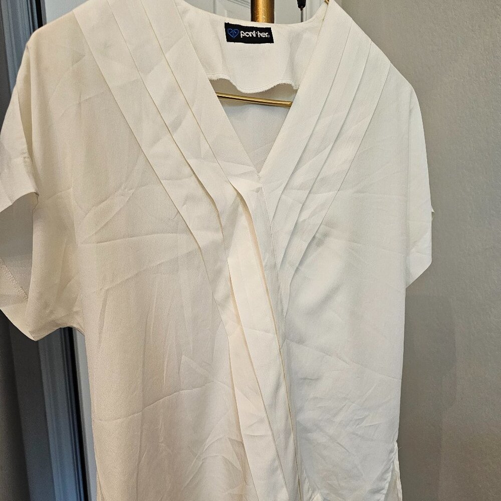 Vintage Panther Sheer Top